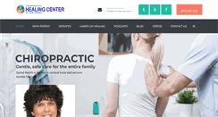 Desktop Screenshot of chiropractichealingcenterofnj.com